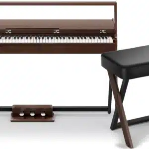 Donner Oura R300 El klaver Bundle - Valnød