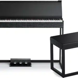 Donner Oura S300 El klaver Bundle - Sort